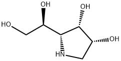 1,4-dideoxy-1,4-iminomannitol 结构式