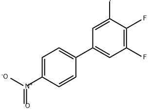 1,1'-Biphenyl, 3,4,5-trifluoro-4'-nitro- 结构式