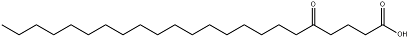 Tricosanoic acid, 5-oxo- 结构式