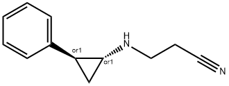 N-2-cyanoethyltranylcypromine 结构式