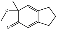 5H-Inden-5-one, 1,2,3,6-tetrahydro-6-methoxy-6-methyl- 结构式