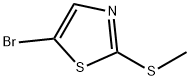 5-溴-2-(甲基硫烷基)-1,3-噻唑 结构式