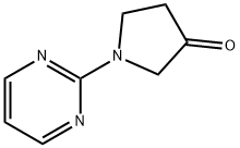 1-(2-PYRIMIDINYL)-3-PYRROLIDINONE 结构式