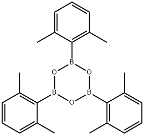 Boroxin, tris(2,6-dimethylphenyl)- (9CI) 结构式