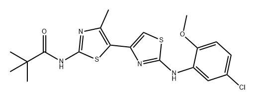 CFTR 校正剂 12 结构式