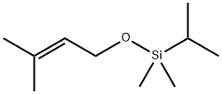 Silane, dimethyl[(3-?methyl-?2-?buten-?1-?yl)?oxy]?(1-?methylethyl)?- 结构式