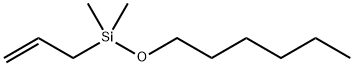 Silane, (hexyloxy)?dimethyl-?2-?propen-?1-?yl- 结构式