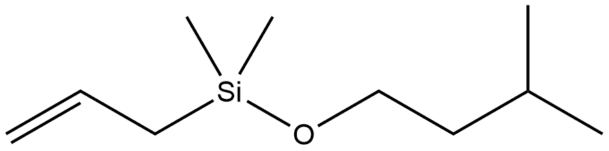 Silane, dimethyl(3-?methylbutoxy)?-?2-?propen-?1-?yl- 结构式