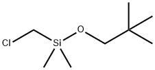 Silane, (chloromethyl)?(2,?2-?dimethylpropoxy)?dimethyl- 结构式