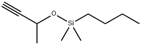 Silane, butyldimethyl[(1-?methyl-?2-?propyn-?1-?yl)?oxy]?- 结构式