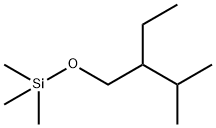 Silane, (2-?ethyl-?3-?methylbutoxy)?trimethyl- 结构式