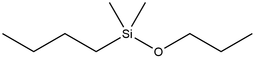 Silane, butyldimethylpropoxy?- 结构式