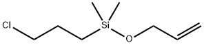 Silane, (3-?chloropropyl)?dimethyl(2-?propen-?1-?yloxy)?- 结构式