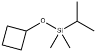 Cyclobutane, [[dimethyl(1-?methylethyl)?silyl]?oxy]?- 结构式