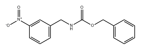 Carbamic acid, N-[(3-nitrophenyl)methyl]-, phenylmethyl ester 结构式