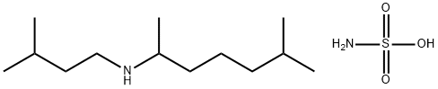 化合物 OCTAMYLAMINE SULFAMATE 结构式