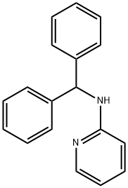 2-Pyridinamine, N-(diphenylmethyl)- 结构式