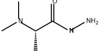 L-Alanine, N,N-dimethyl-, hydrazide 结构式