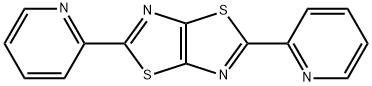 2,5-DI(PYRIDIN-2-YL)THIAZOLO[5,4-D]THIAZOLE 结构式