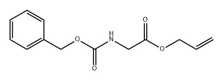 Glycine, N-[(phenylmethoxy)carbonyl]-, 2-propen-1-yl ester 结构式