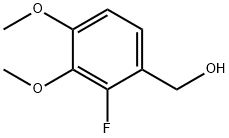 Benzenemethanol, 2-fluoro-3,4-dimethoxy- 结构式