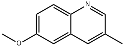 Quinoline, 6-methoxy-3-methyl- 结构式