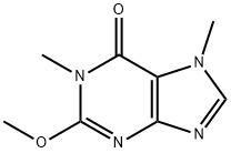 2-Methoxy-1,7-dimethyl-1H-purin-6(7H)-one 结构式
