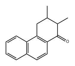 1(2H)-Phenanthrenone, 3,4-dihydro-2,3-dimethyl- 结构式