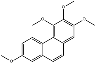 Phenanthrene, 2,3,4,7-tetramethoxy- 结构式