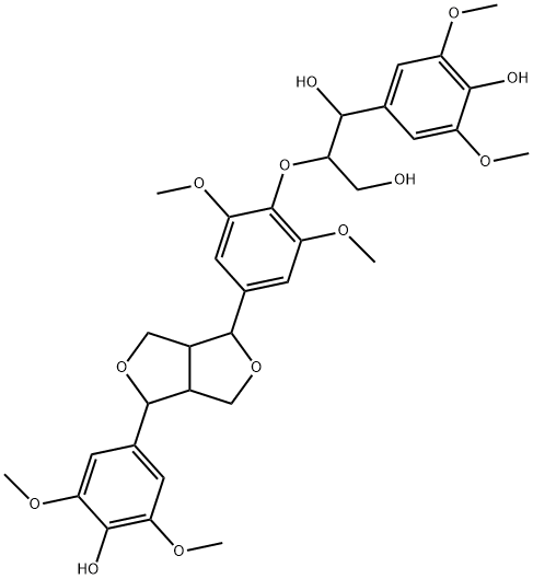 5',5''-Dimethoxybuddlenol E 结构式