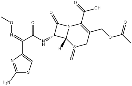 Cefotaxime S-Oxide 结构式