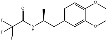 Acetamide, N-[2-(3,4-dimethoxyphenyl)-1-methylethyl]-2,2,2-trifluoro-, (S)- (9CI) 结构式