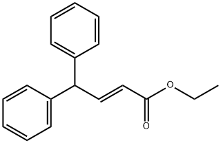 2-Butenoic acid, 4,4-diphenyl-, ethyl ester, (2E)- 结构式