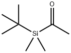 Silane, acetyl(1,1-dimethylethyl)dimethyl- 结构式