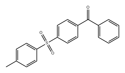 Methanone, [4-[(4-methylphenyl)sulfonyl]phenyl]phenyl- 结构式