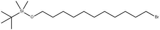 Silane, [(11-bromoundecyl)oxy](1,1-dimethylethyl)dimethyl- 结构式