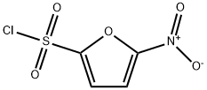 5-硝基-2-呋喃磺酰氯 结构式