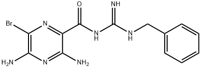 6-bromobenzamil 结构式