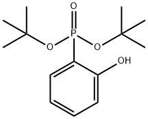 Phosphonic acid, P-(2-hydroxyphenyl)-, bis(1,1-dimethylethyl) ester 结构式