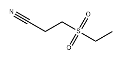 Propanenitrile, 3-(ethylsulfonyl)- 结构式