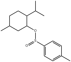 Benzenesulfinic acid, 4-methyl-, 5-methyl-2-(1-methylethyl)cyclohexyl ester 结构式
