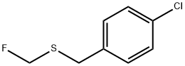 Benzene, 1-chloro-4-[[(fluoromethyl)thio]methyl]- 结构式