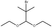 Propane, 2-bromo-1,1-diethoxy-2-methyl- 结构式