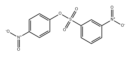 Benzenesulfonic acid, 3-nitro-, 4-nitrophenyl ester 结构式