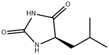 (R)-5-异丁基咪唑烷-2,4-二酮 结构式