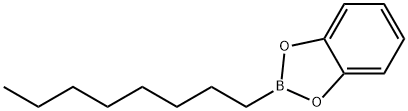 1,3,2-Benzodioxaborole, 2-octyl- 结构式