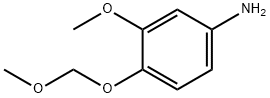 Benzenamine, 3-methoxy-4-(methoxymethoxy)- 结构式