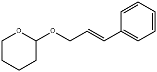 2H-Pyran, tetrahydro-2-[[(2E)-3-phenyl-2-propen-1-yl]oxy]- 结构式