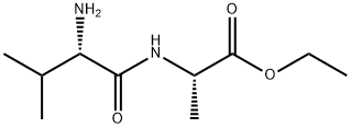 L-Alanine, L-valyl-, ethyl ester 结构式