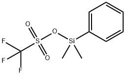 二甲基苯基硅烷基 三氟甲磺酸盐 结构式